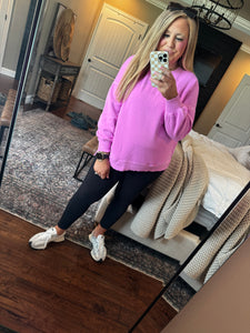 PURPLE SWEATSHIRT L11