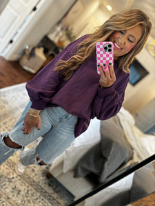 PURPLE SWEATSHIRT P24