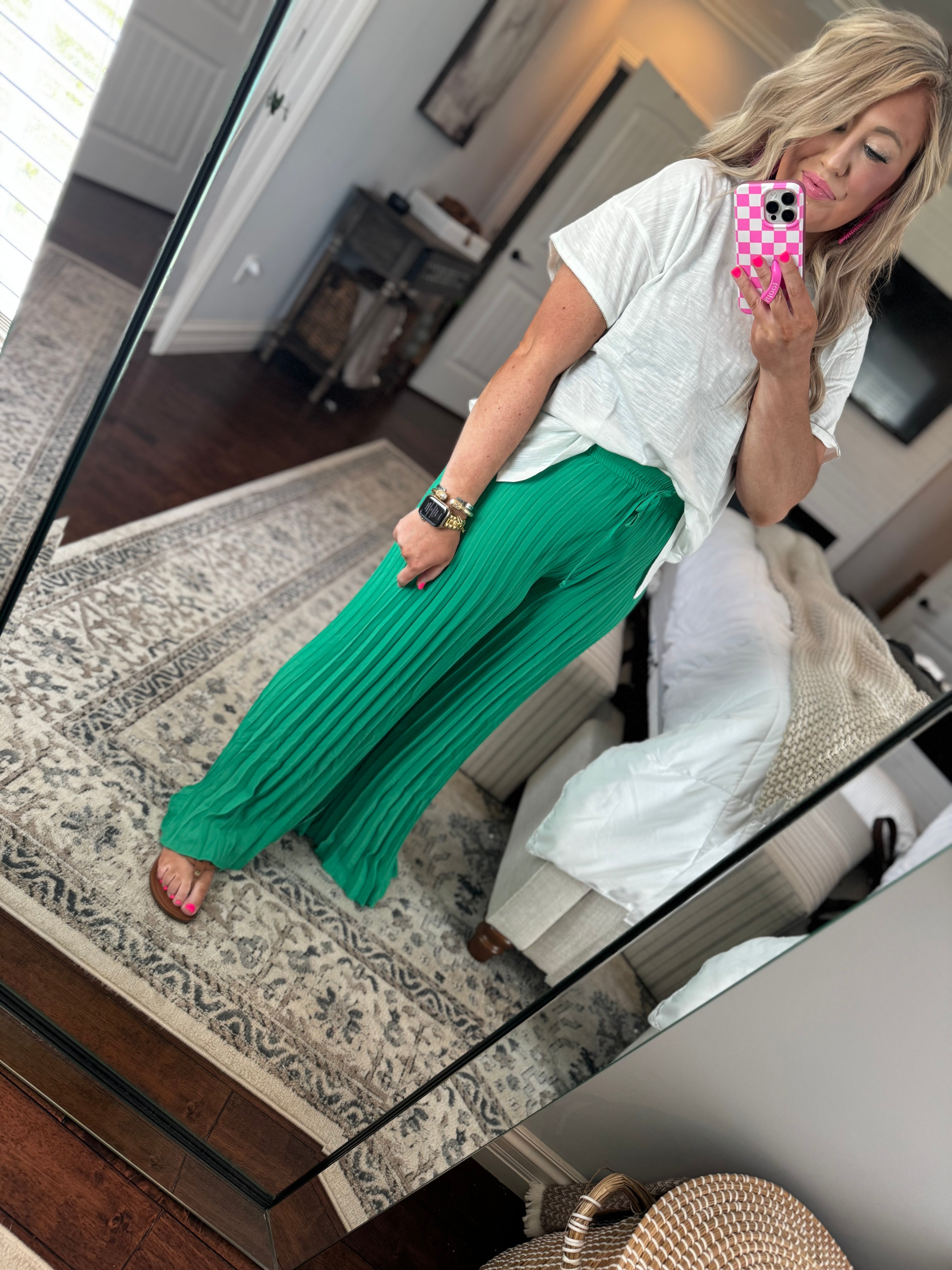 JADE GREEN PANTS