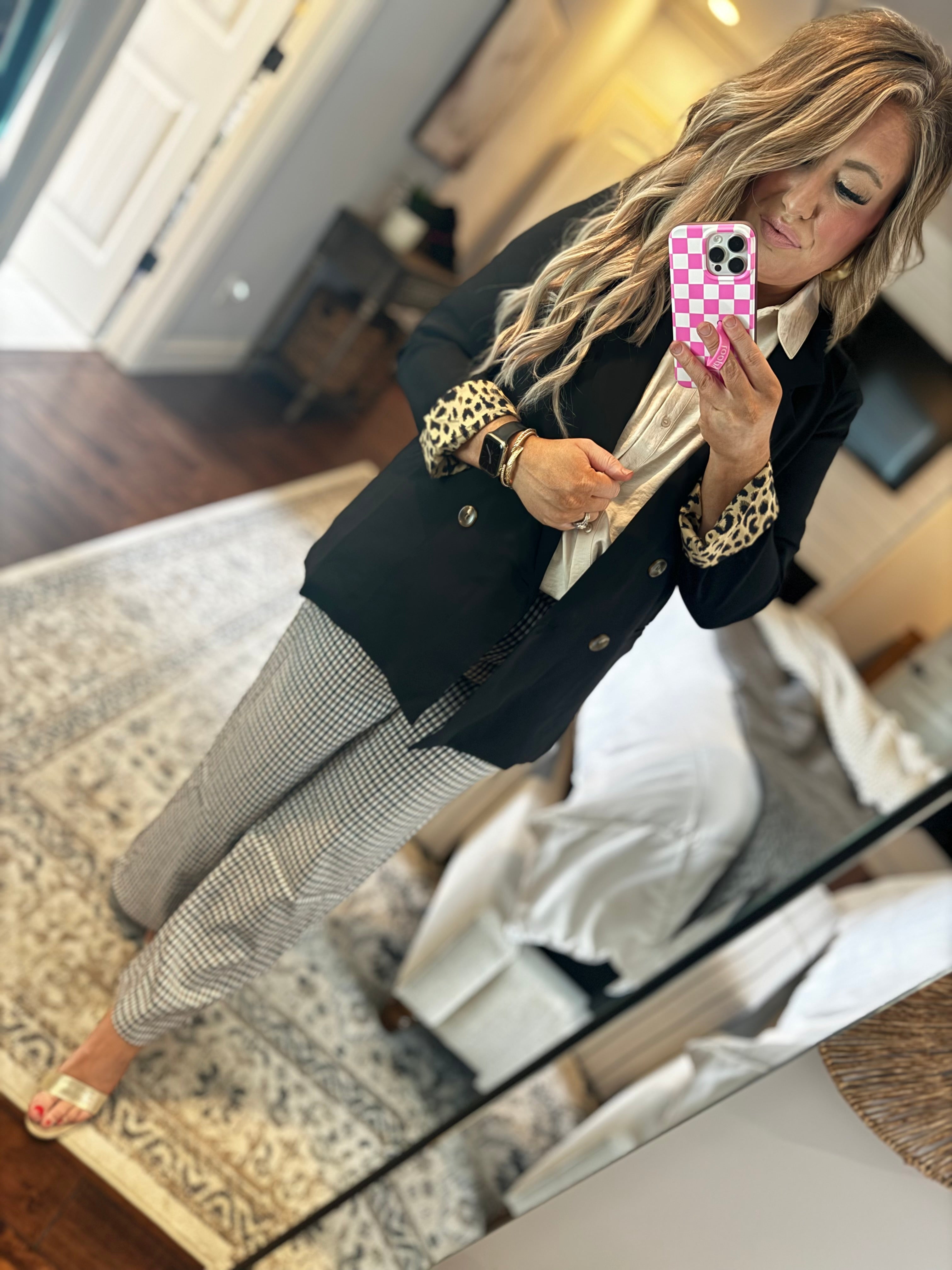 BLACK BLAZER JACKET- 5F