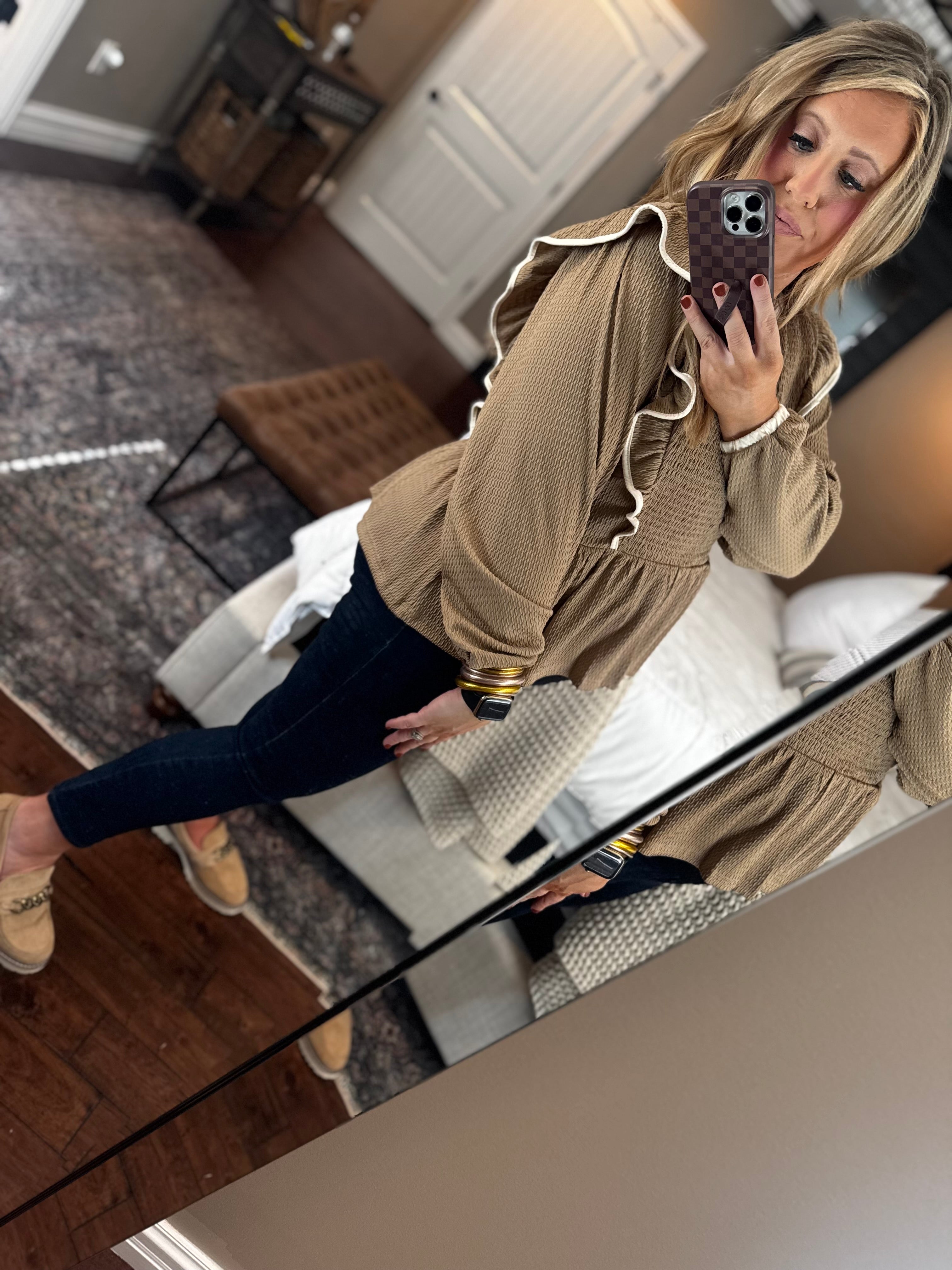 TAUPE / IVORY TOP M8
