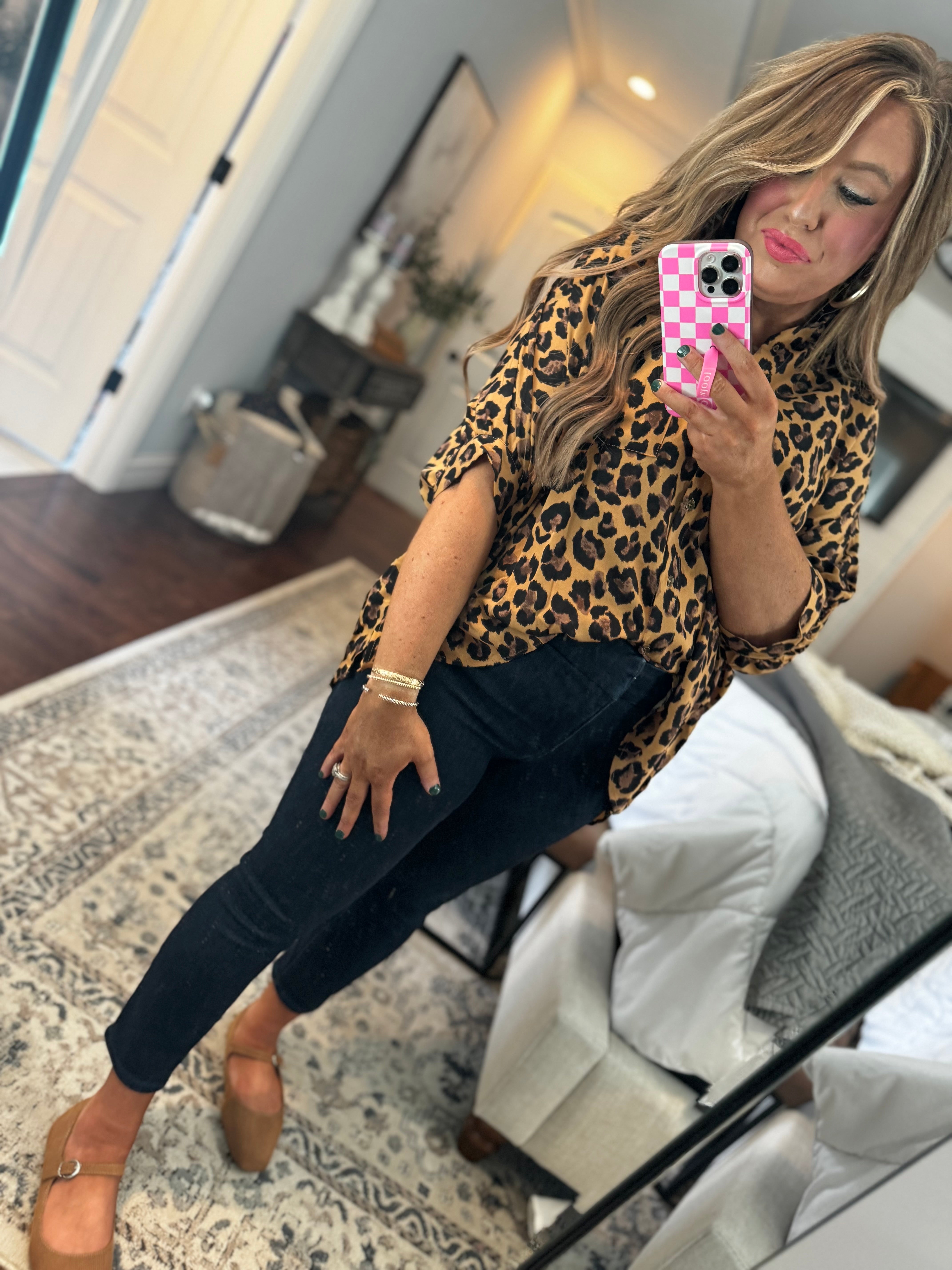 CAMEL LEOPARD TOP-210