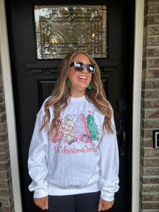 OH CHRISTMAS TREE CAKE SWEATSHIRT 8U